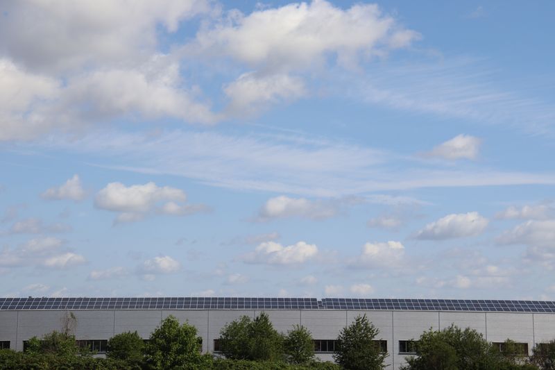 Gewerbe-PV Dachanlage
